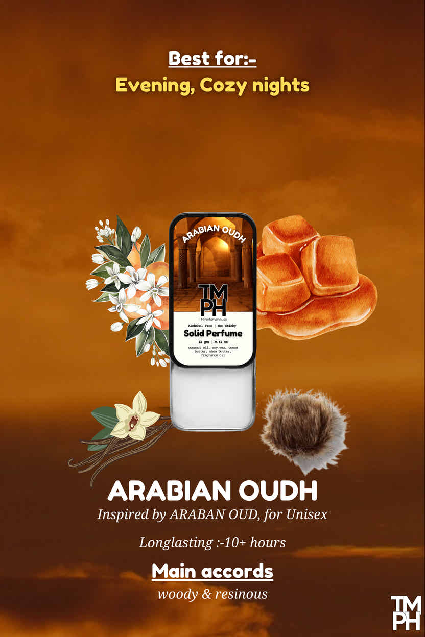Arabian Oudh – Solid Perfume| TMPerfumehouse
