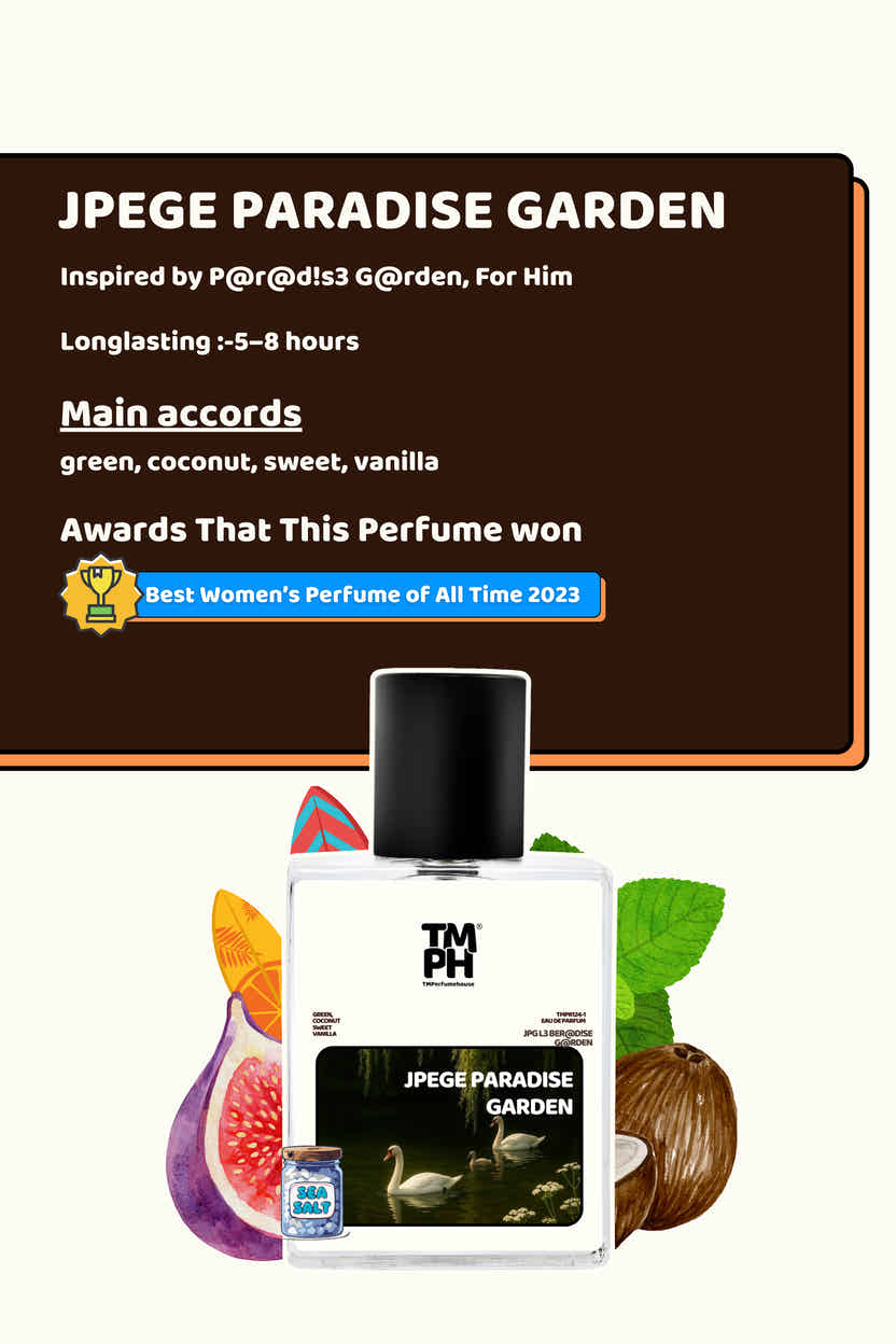 Jpege Paradise Garden – LG Inspired Perfume | TMPerfumehouse