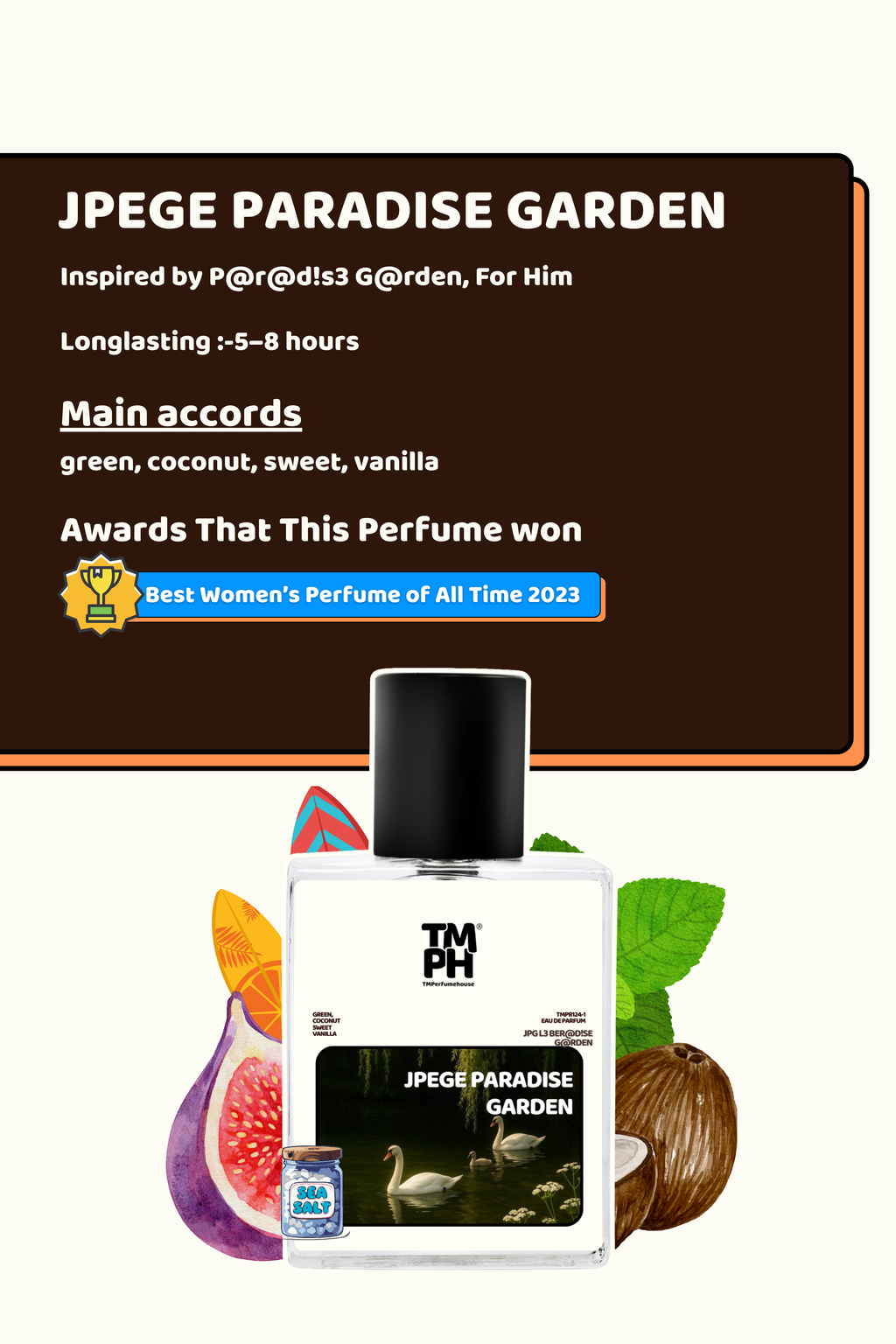 Jpege Paradise Garden – LG Inspired Perfume | TMPerfumehouse