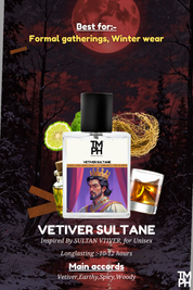 Vetiver Sultane - inspired Perfume | TMPerfumehouse