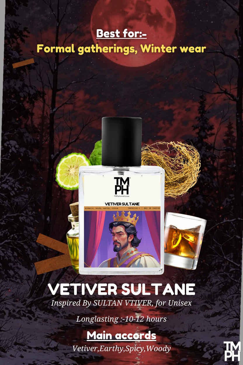 Vetiver Sultane - inspired Perfume | TMPerfumehouse