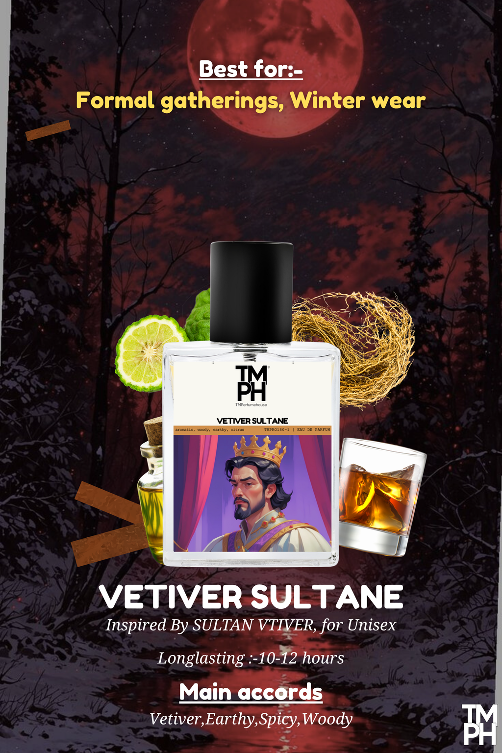 Vetiver Sultane - inspired Perfume | TMPerfumehouse