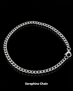 The Apex Monolith Set: Velora Chain, Seraphine Bracelet & Vanta Crest Trio