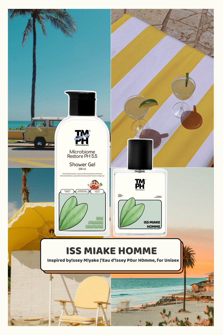 Iss Miake Homme | Shower gel + Perfume