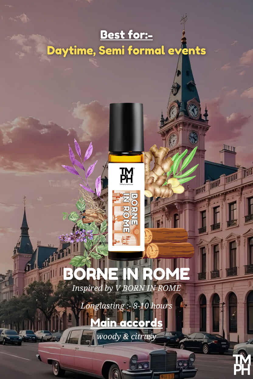 Borne In Rome- Inspired Attar  | TMPerfumehouse
