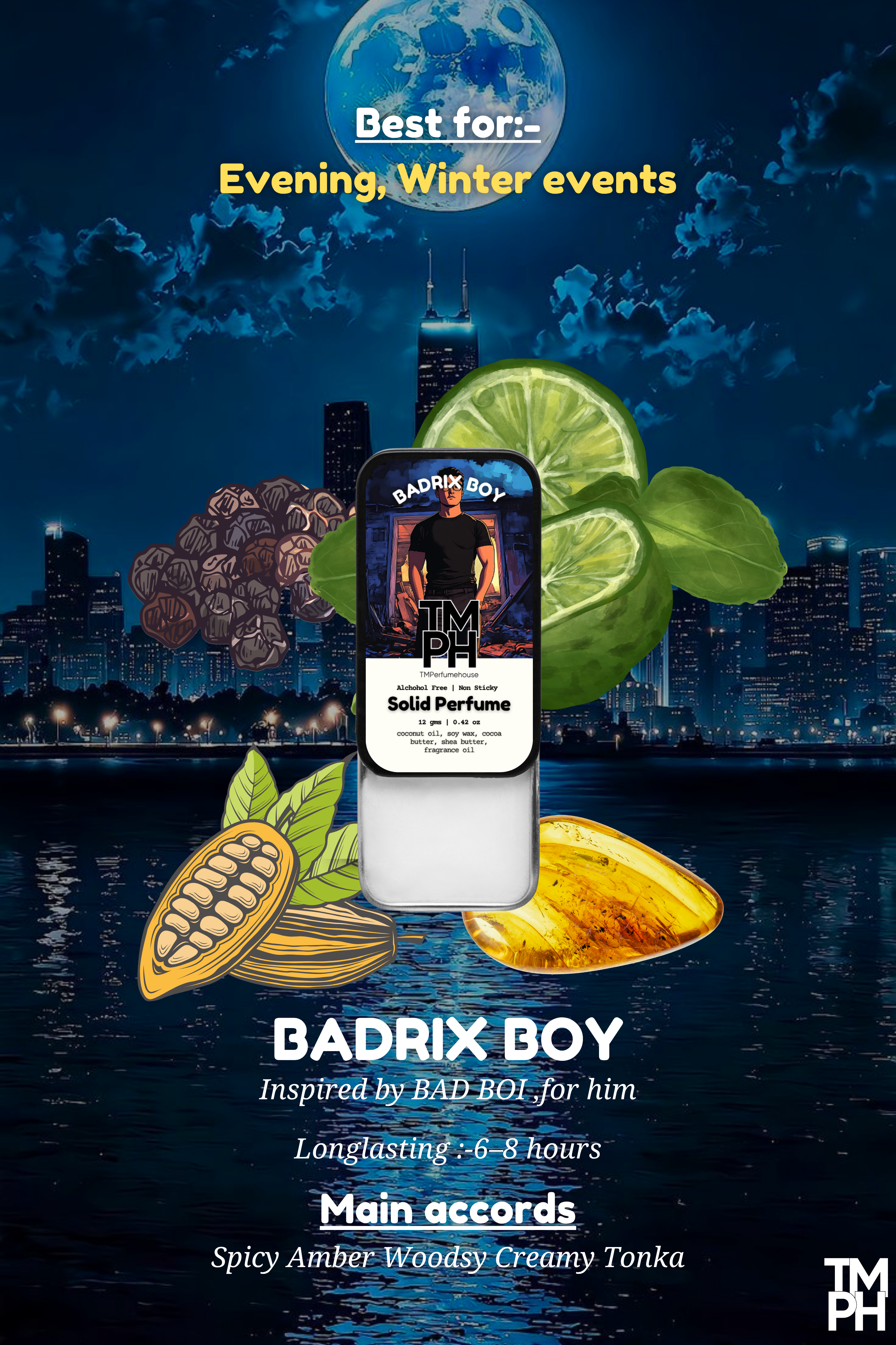 Badrix Boy – Solid Perfume | TMPerfumehouse