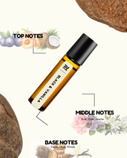 Black & Vanilla AT | Luxury Niche Attar – 10+ Hour Long Lasting Pure Oil - Inspired by Blck Vnill by Mncr*