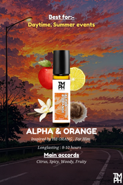 Alpha & Orange - Inspired Attar | TMPerfumehouse
