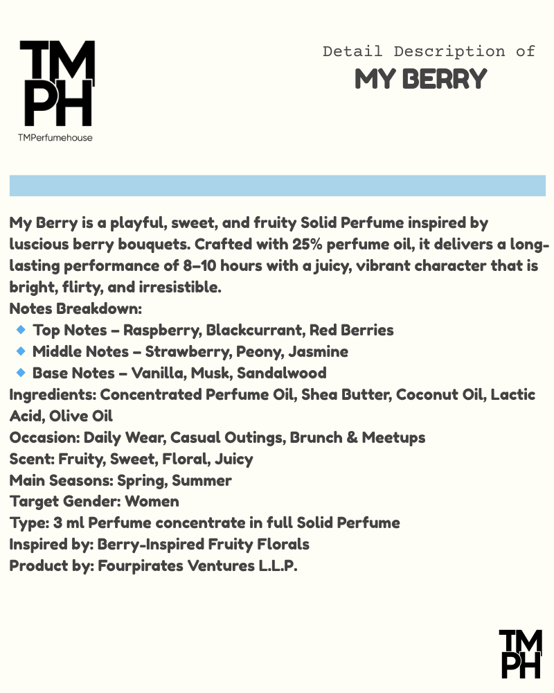 my berry | Solid Perfume-3