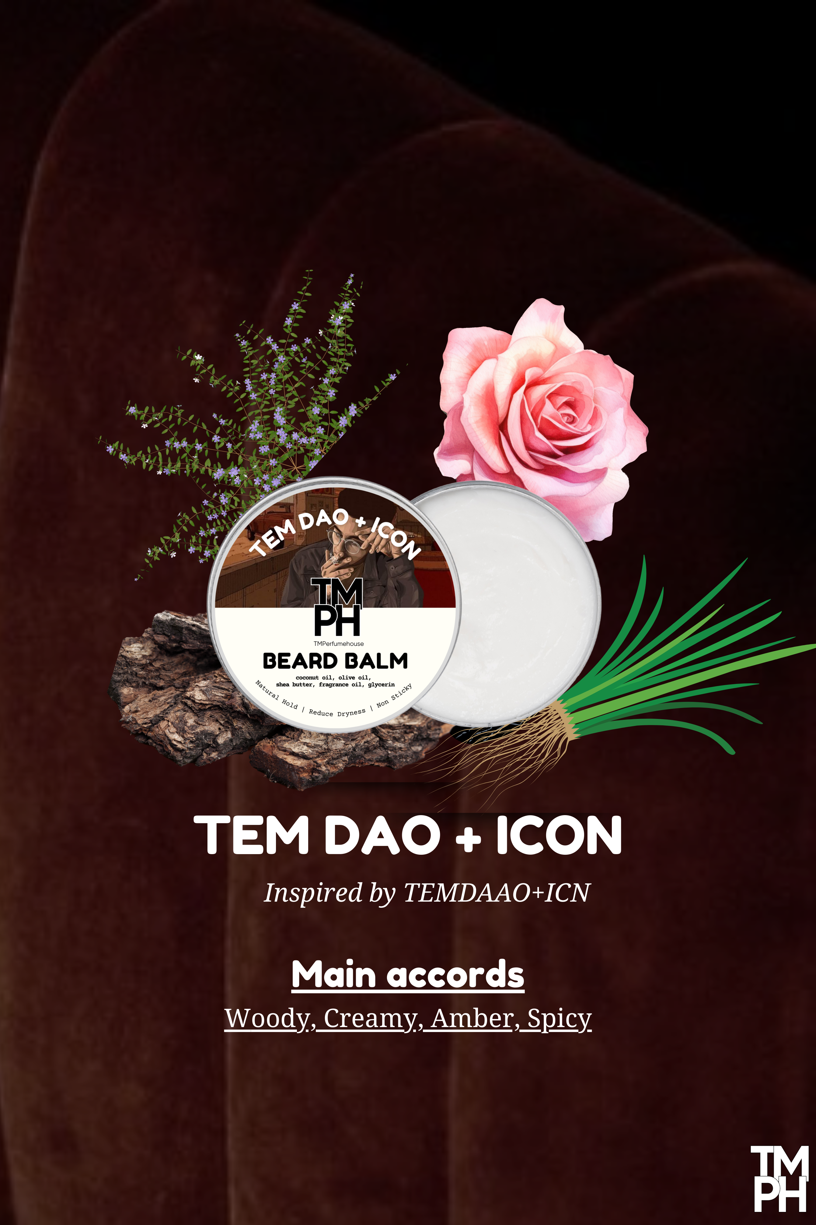 Tem and Dao + Icon | Premium Beard Balm