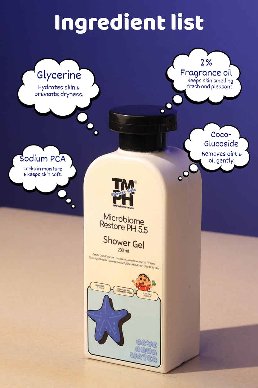 Dave Aqua Water | shower gel
