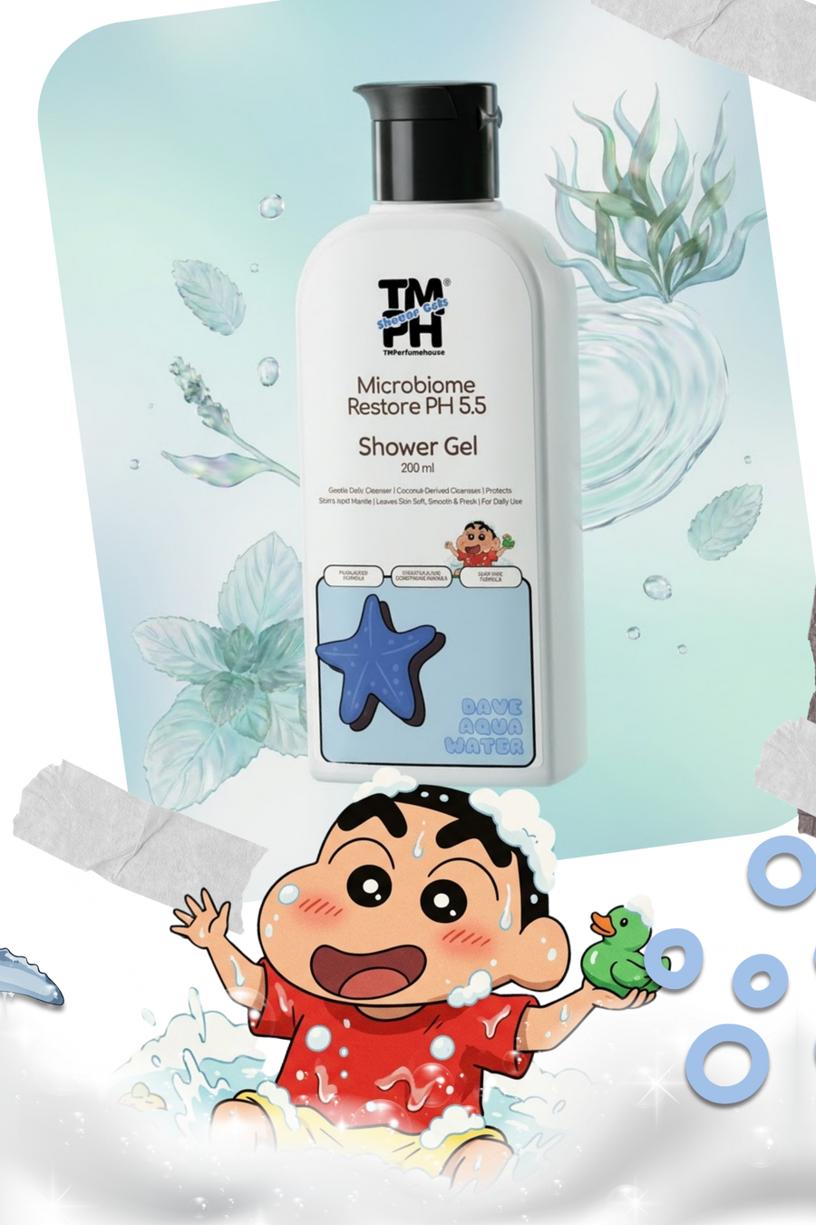 Dave Aqua Water | shower gel