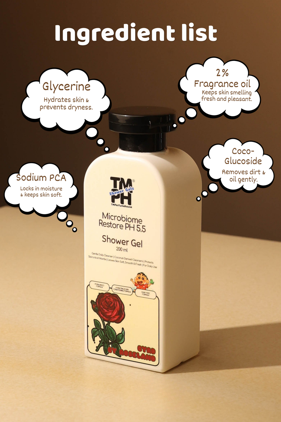 Byrd By Roseland | Shower gel