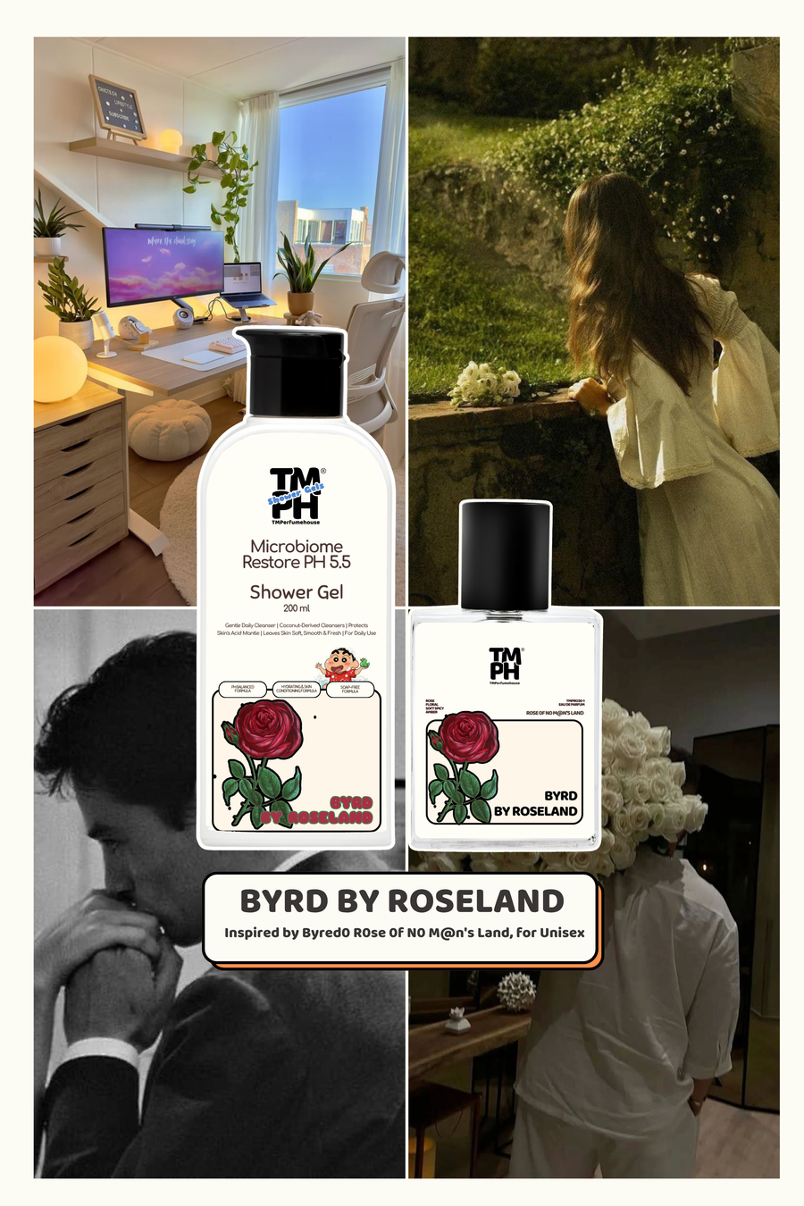 Byrd By Roseland | Shower gel + Perfume