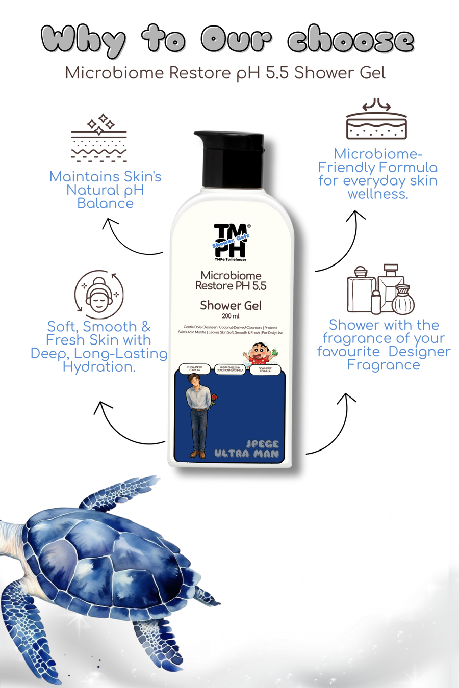 Jpege Ultra Man | Shower gel