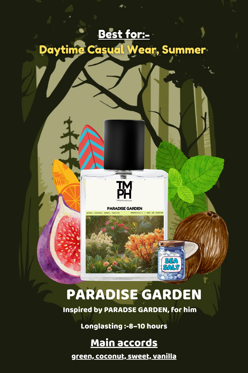 Paradise Garden – LG Inspired Perfume | TMPerfumehouse