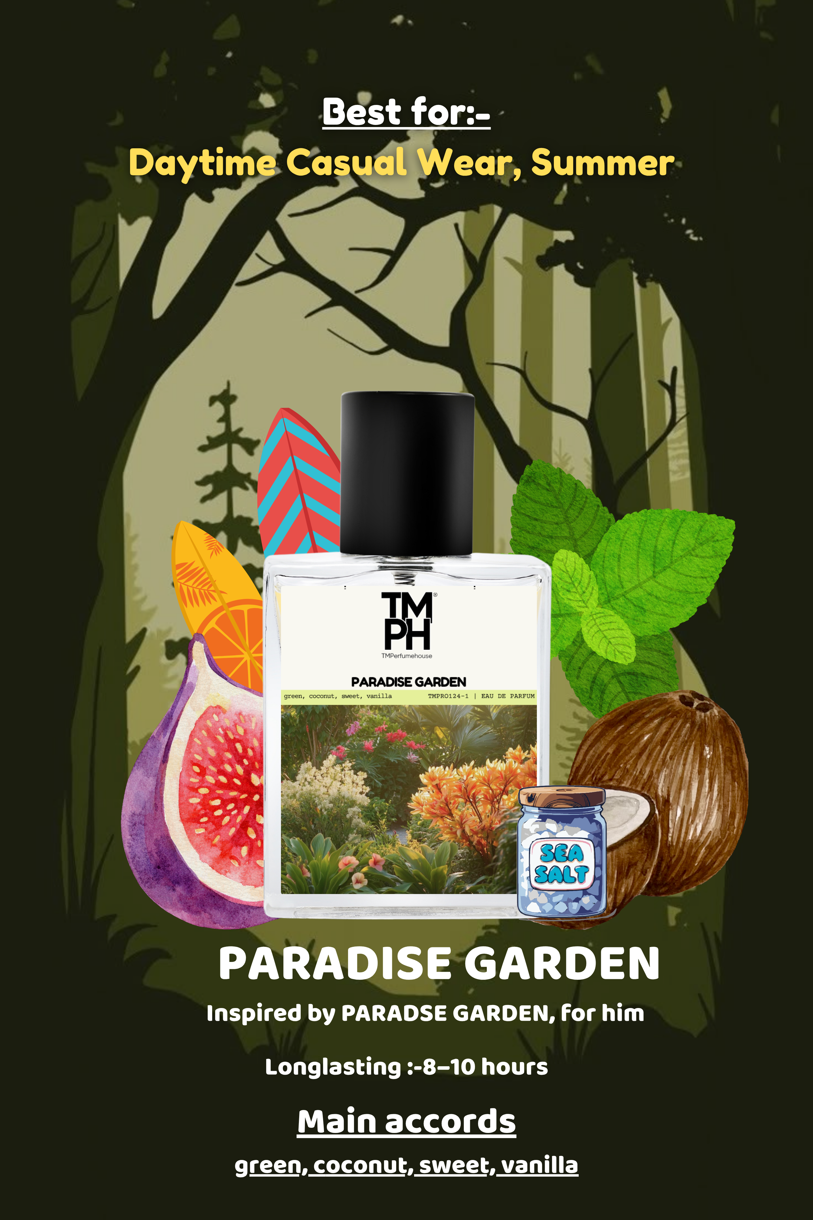 Paradise Garden – WH Inspired Perfume | TMPerfumehouse