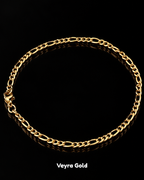 The Solenne & Veyra Gold Set (Necklace + Bracelet Combo)