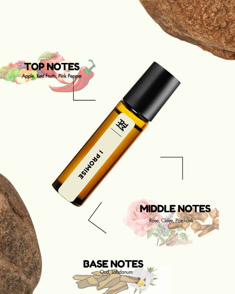 i Promise AT | Luxury Niche Attar – 10+ Hour Long Lasting Pure Oil - Inspired by Prmse by Frdrc Mll