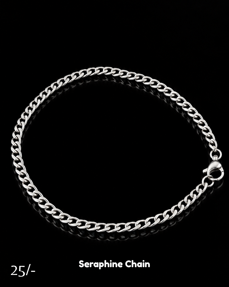 The Royale & Seraphine Silver Set (Necklace + Bracelet Combo)