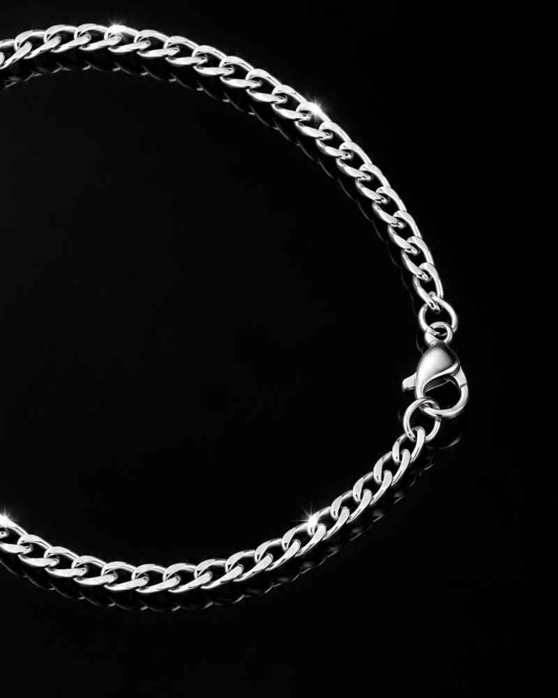 The Royale & Seraphine Silver Set (Necklace + Bracelet Combo)