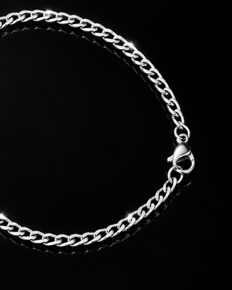 The Royale & Seraphine Silver Set (Necklace + Bracelet Combo)