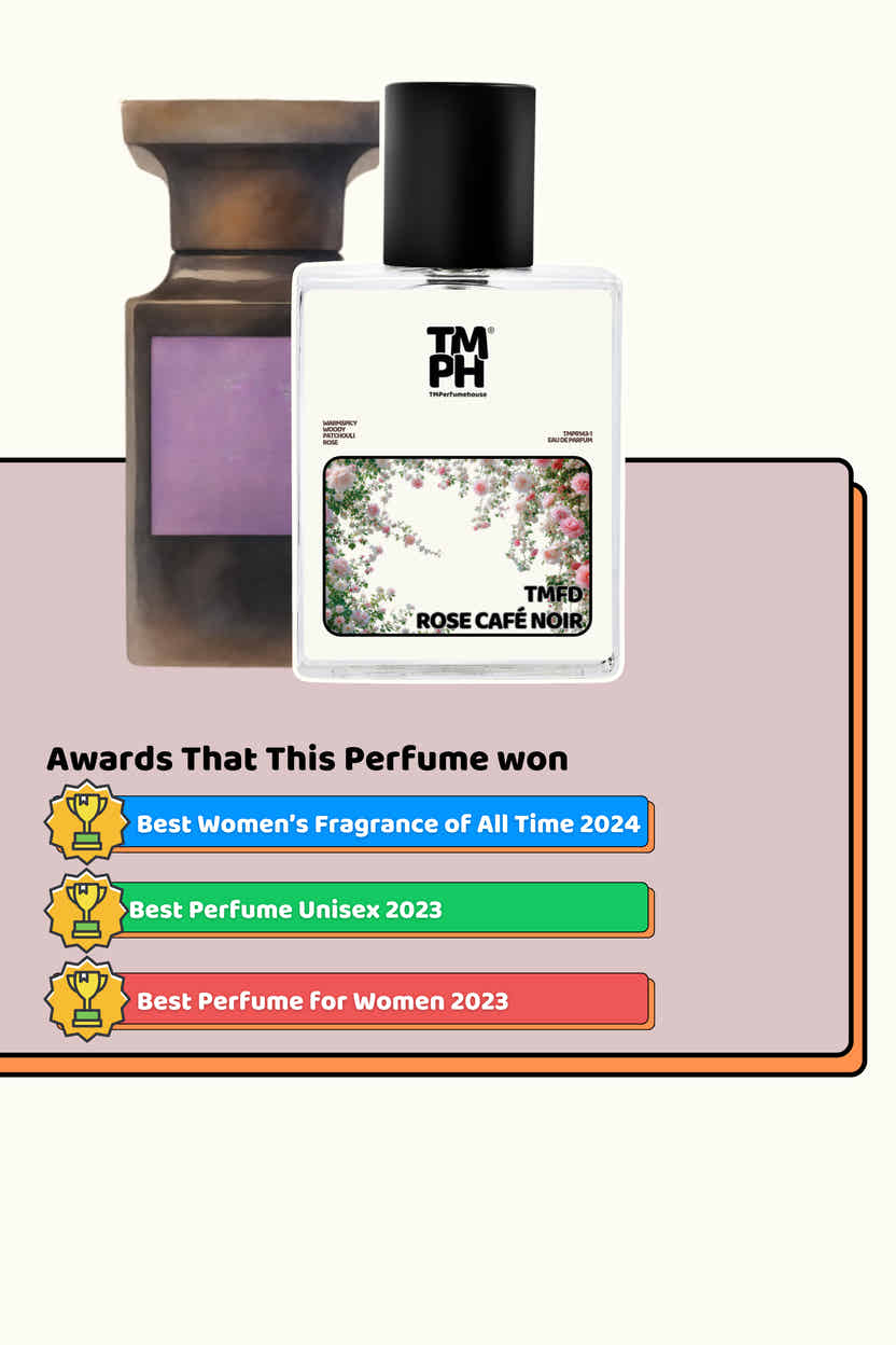 Tmfd Rose Café Noir - Inspired perfume | TMPerfumehouse