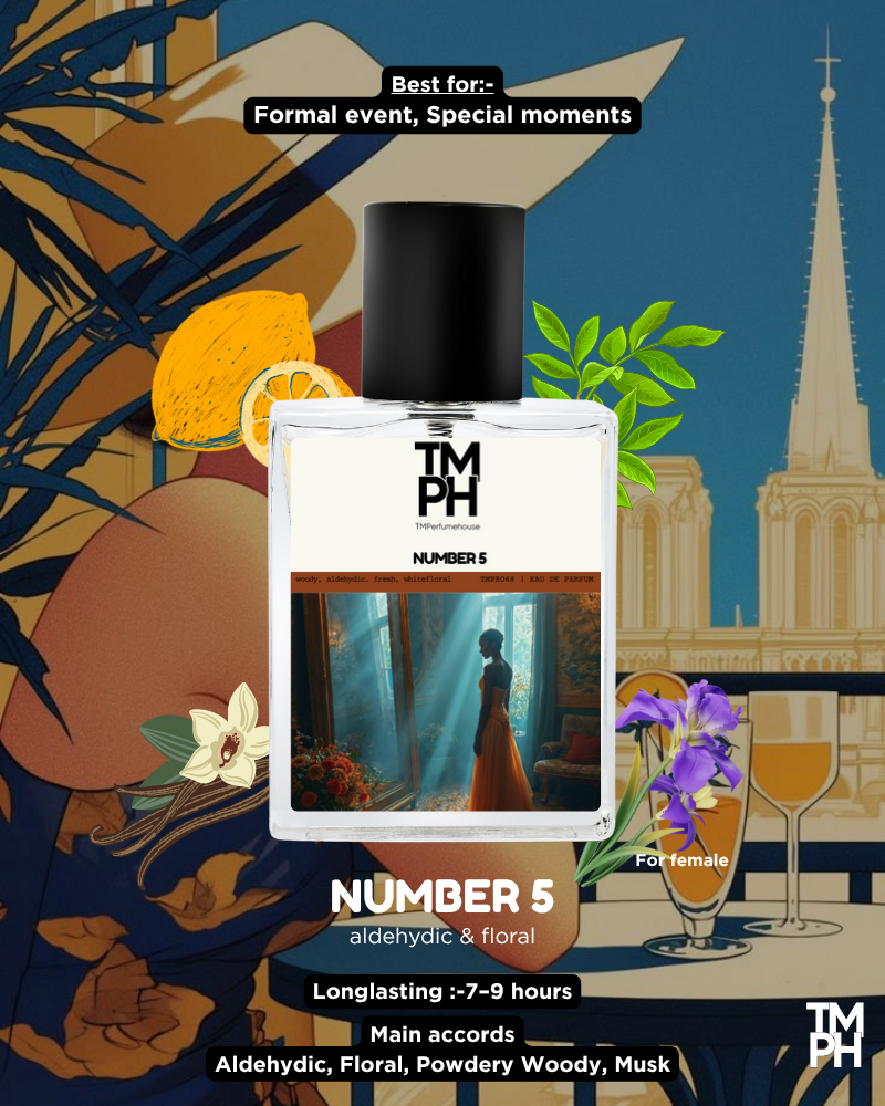 Number 5 - Inspired by Ch*nel No. 5