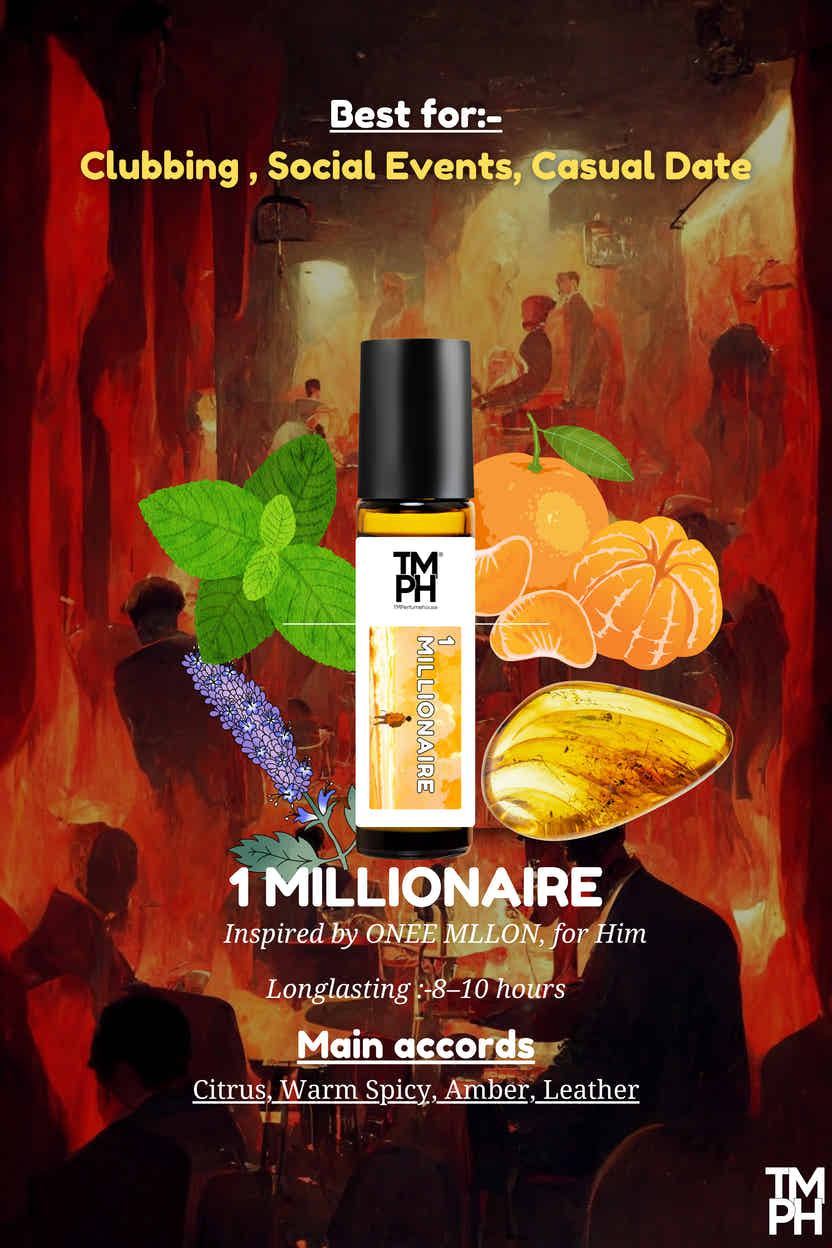 1 Millionaire - Inspired Attar | TMPerfumehouse