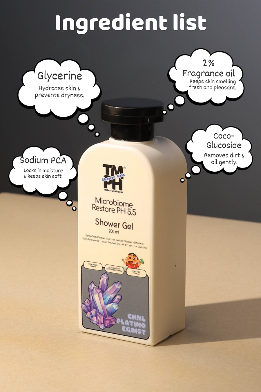 Chnl Platino Egoist | Shower gel