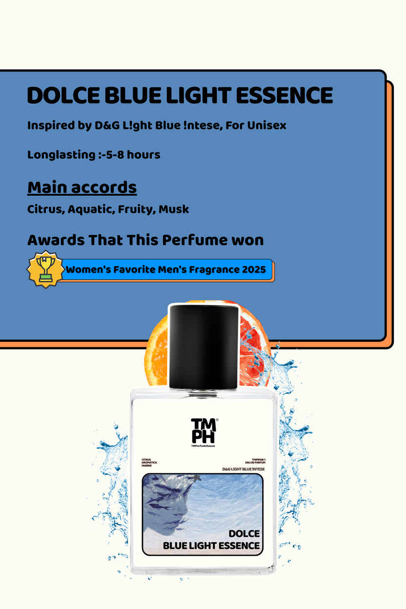 Dolche Blue Light Essence – WH Inspired Perfume | TMPerfumehouse