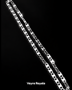 The Royale & Seraphine Silver Set (Necklace + Bracelet Combo)