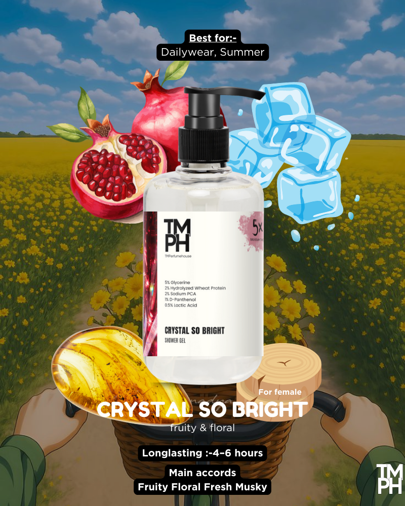 Crystal  so bright | Shower gel