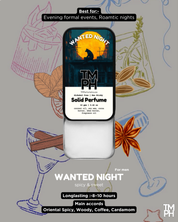 Wanted Night – Solid Perfume