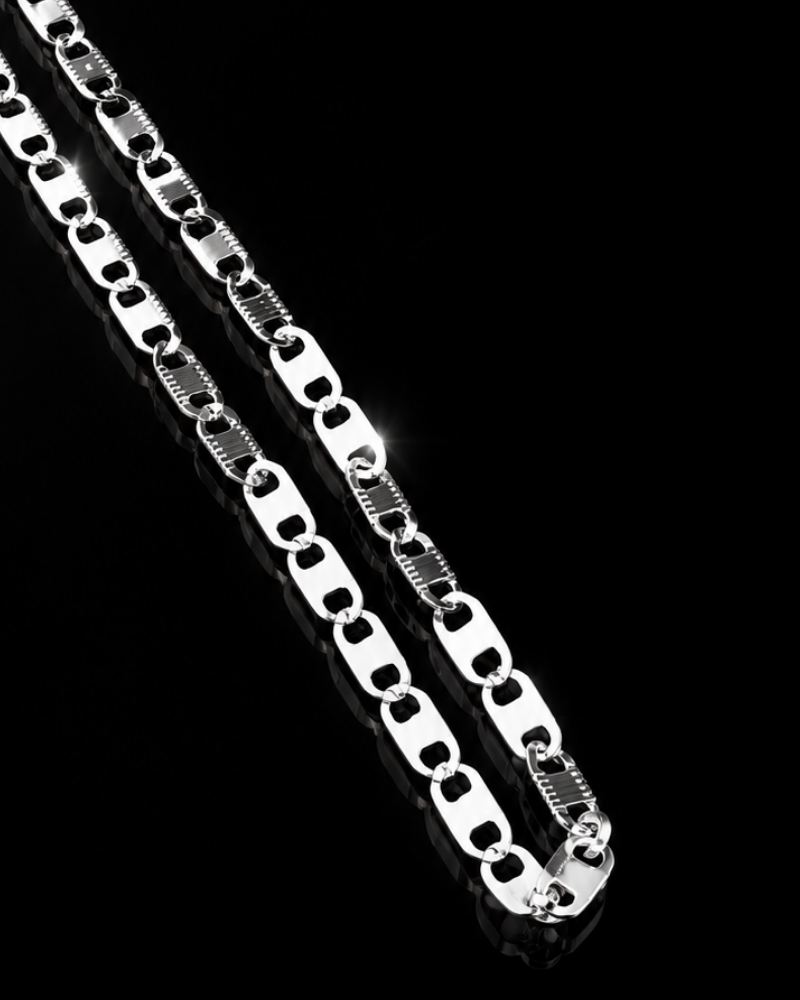 The Royale & Seraphine Silver Set (Necklace + Bracelet Combo)