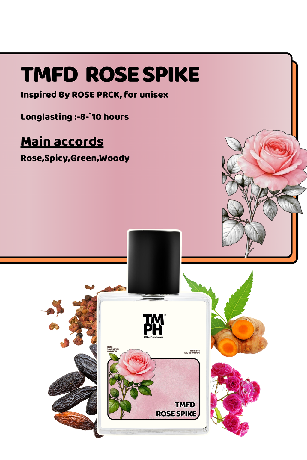 Tmfd Rose spike- WH Inspired perfume | TMPerfumehouse