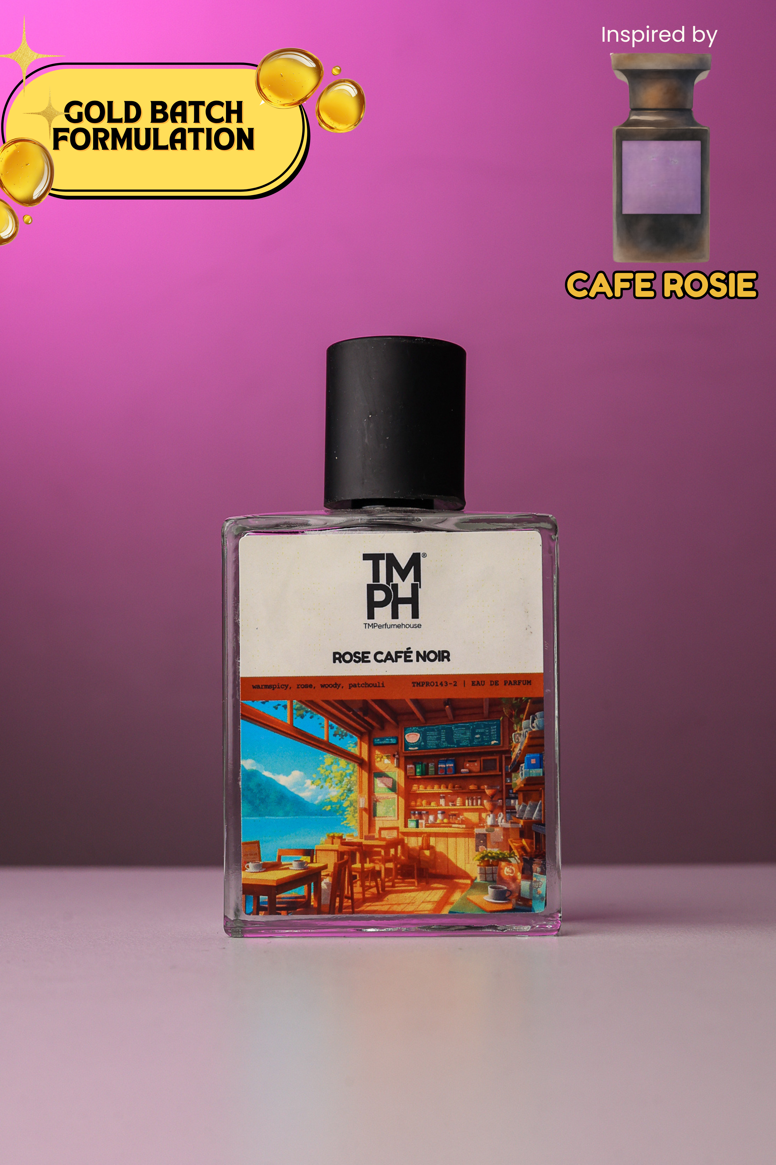Rose Café Noir - Inspired perfume | TMPerfumehouse