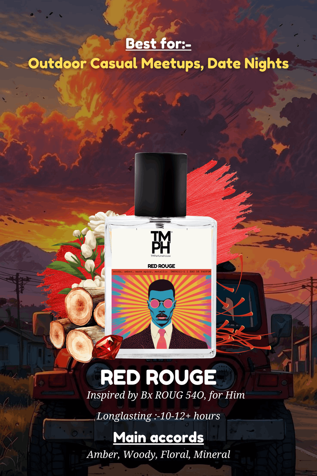 Bcara Red Rouge -  DG Inspired perfume  | TMPerfumehouse