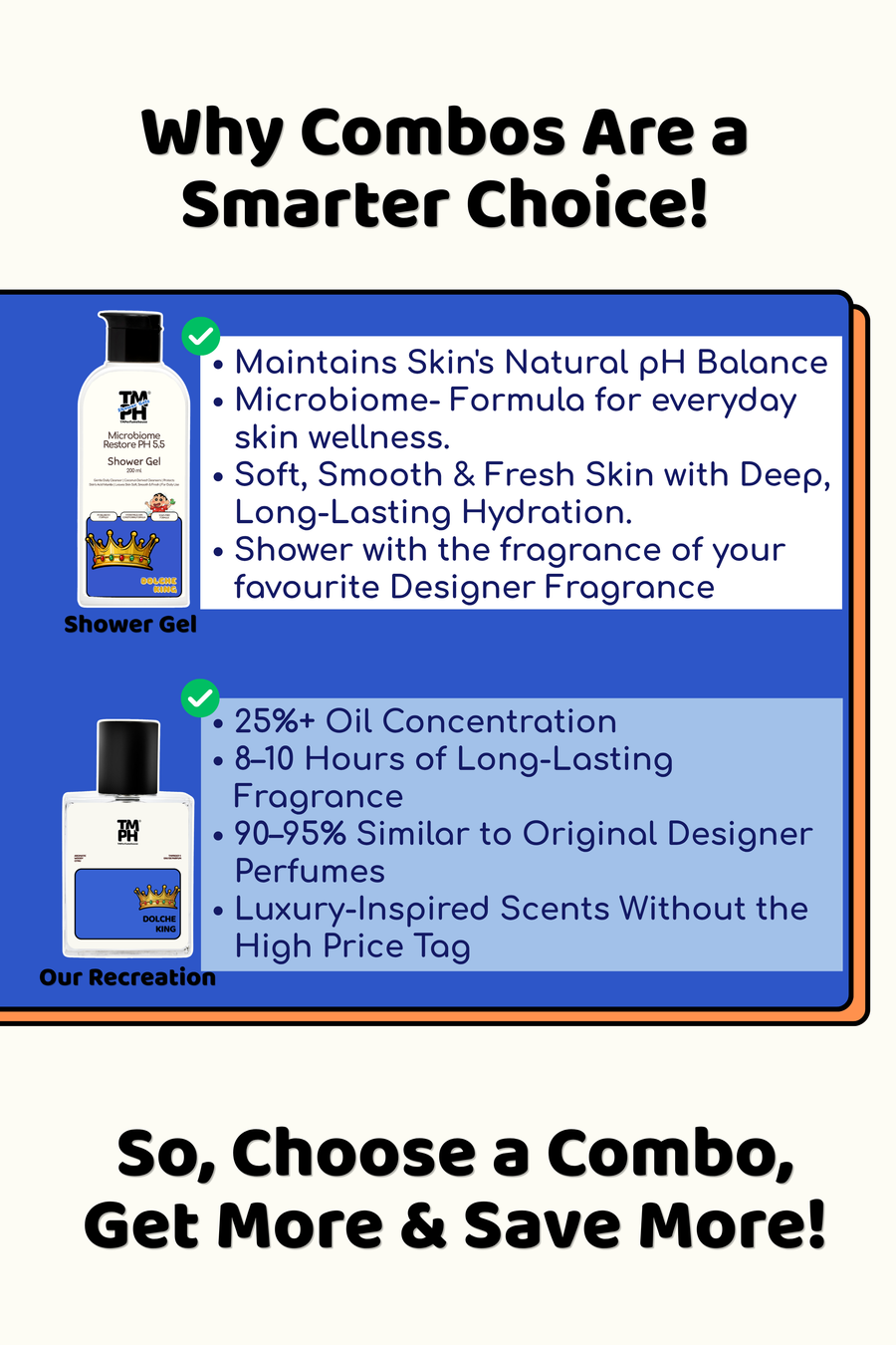 Dolche King | Shower gel + Perfume