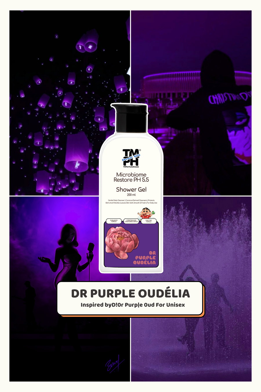 Dr Purple Oudélia | Shower gel