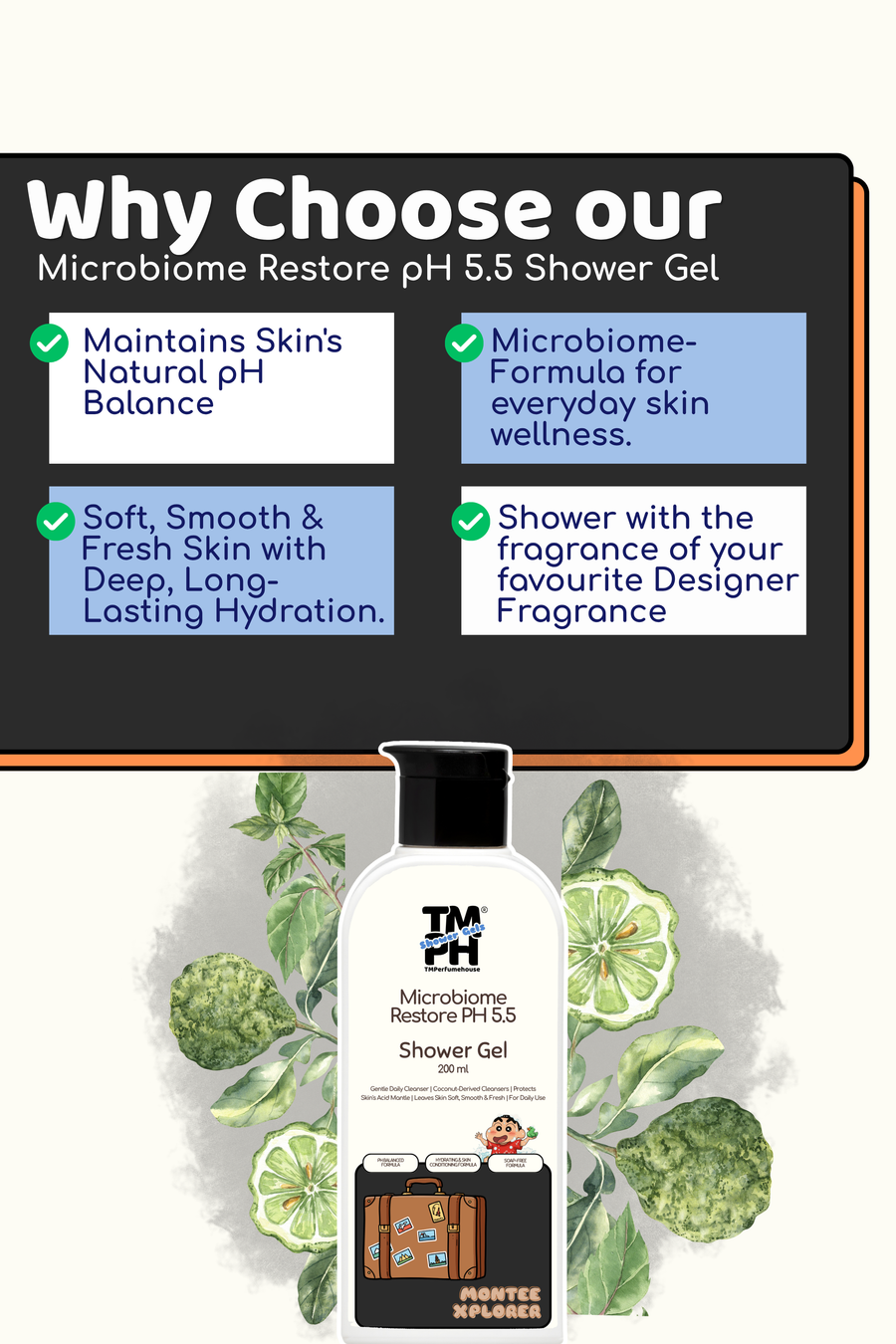 Montee Xplorer | Shower gel