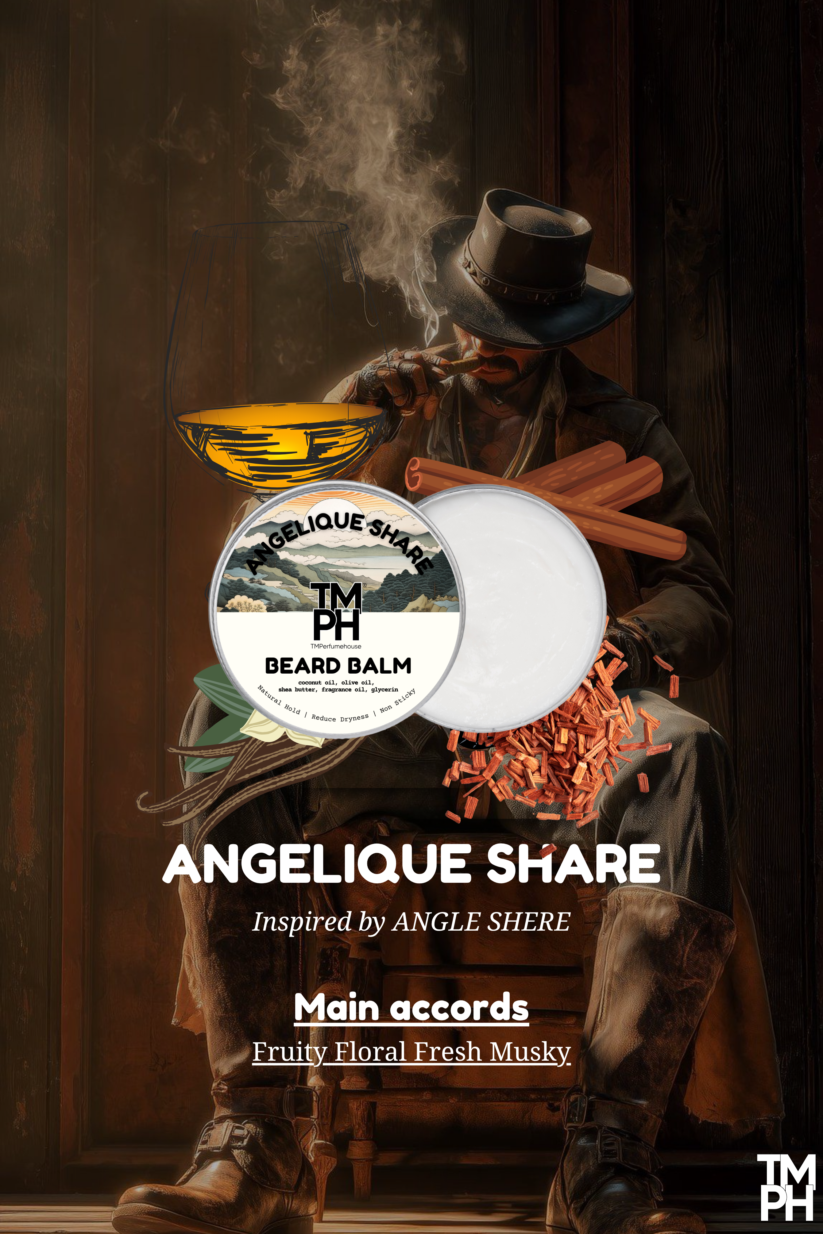 Angelique Share | Premium Beard Balm