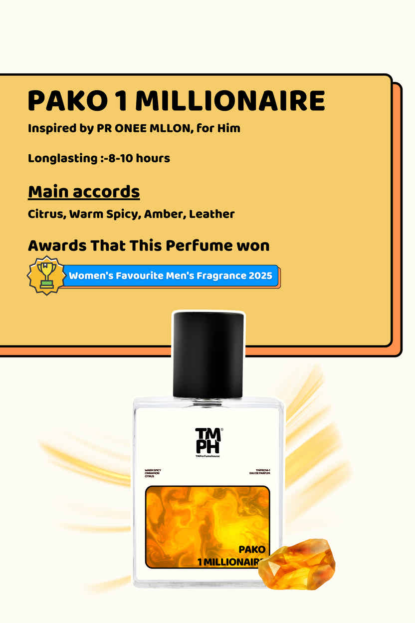 Pako 1 Millionaire - DG Inspired perfume  | TMPerfumehouse