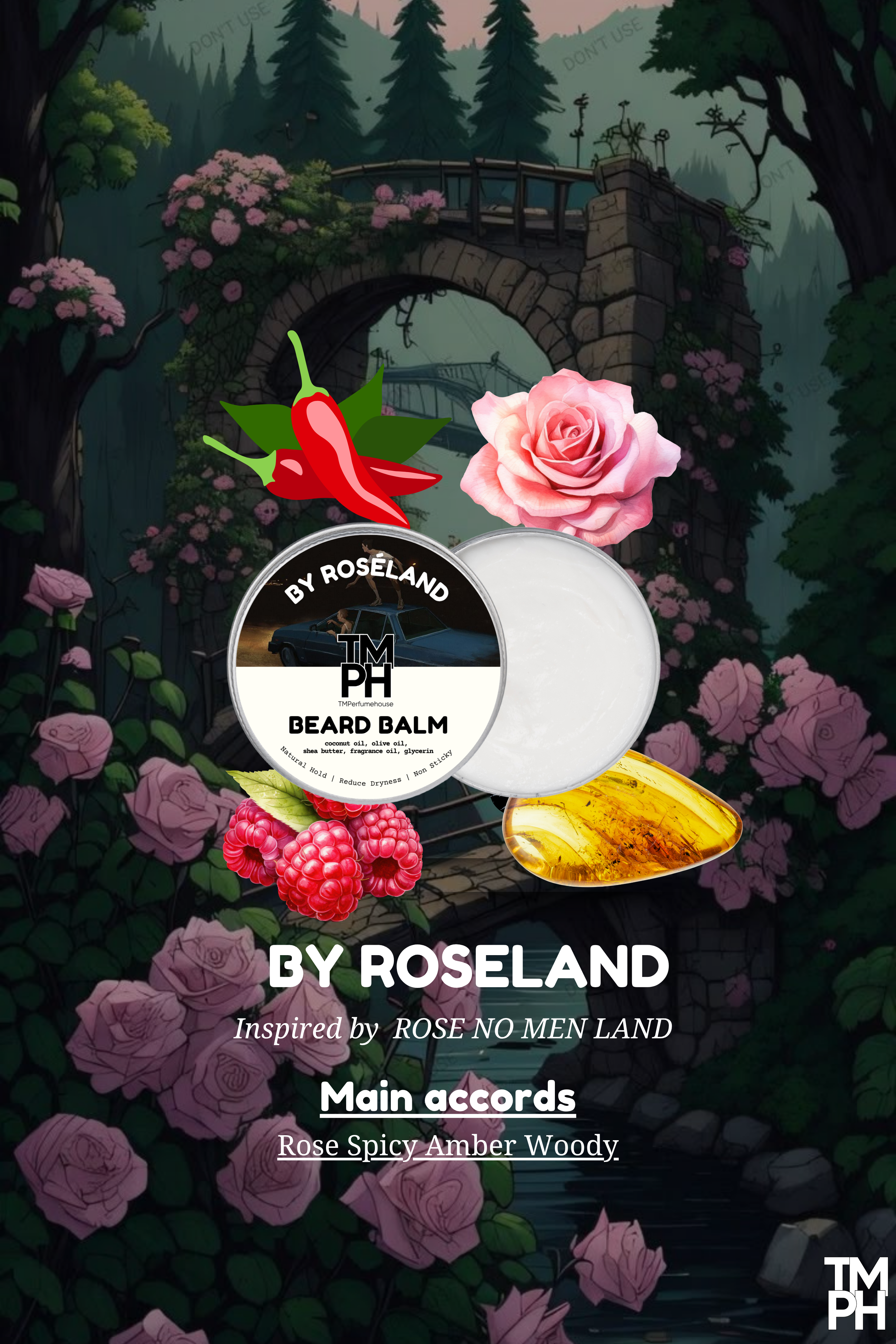 By Roseland-Premium Beard Balm