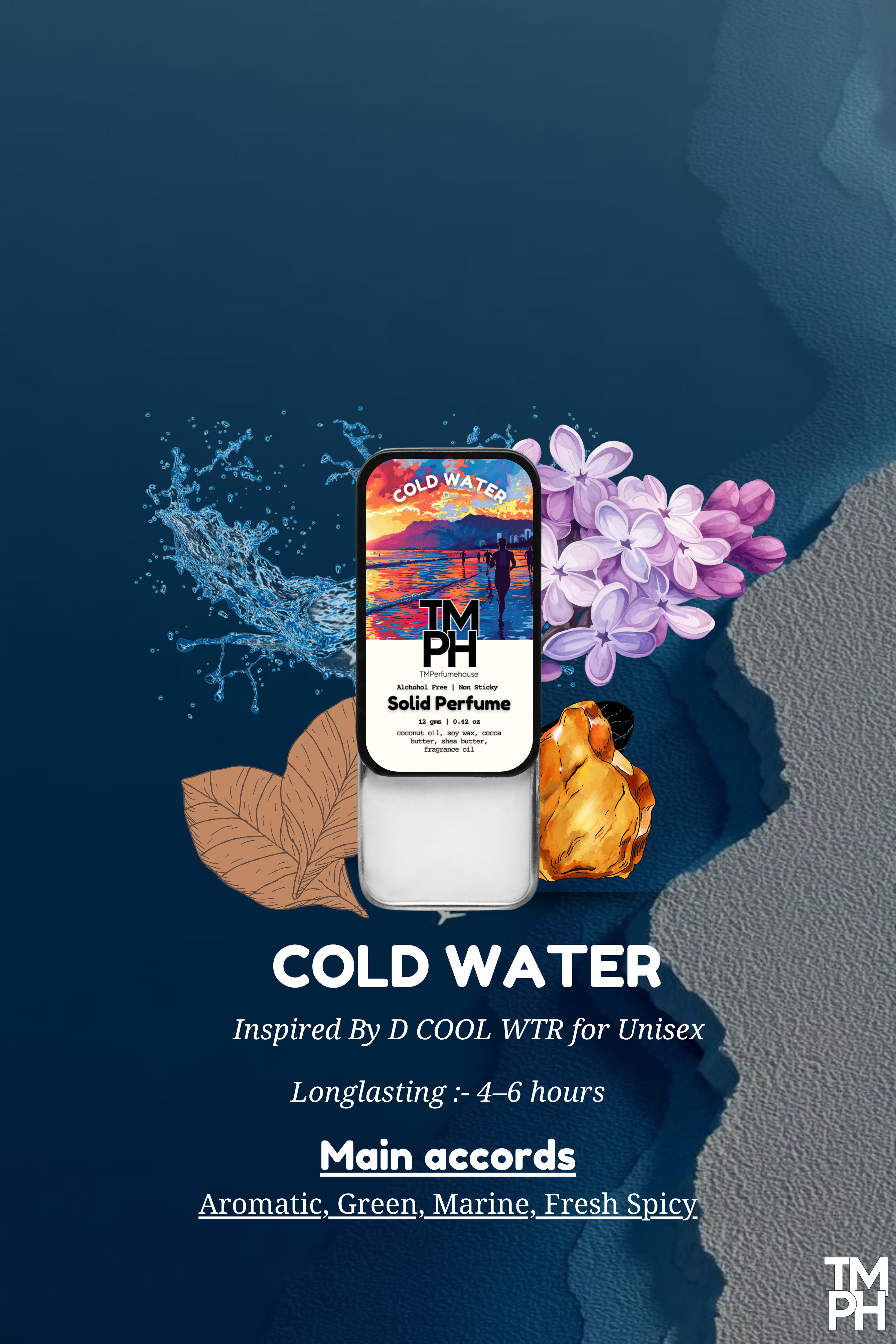Cold Water - Solid Perfume | TMPerfumehouse
