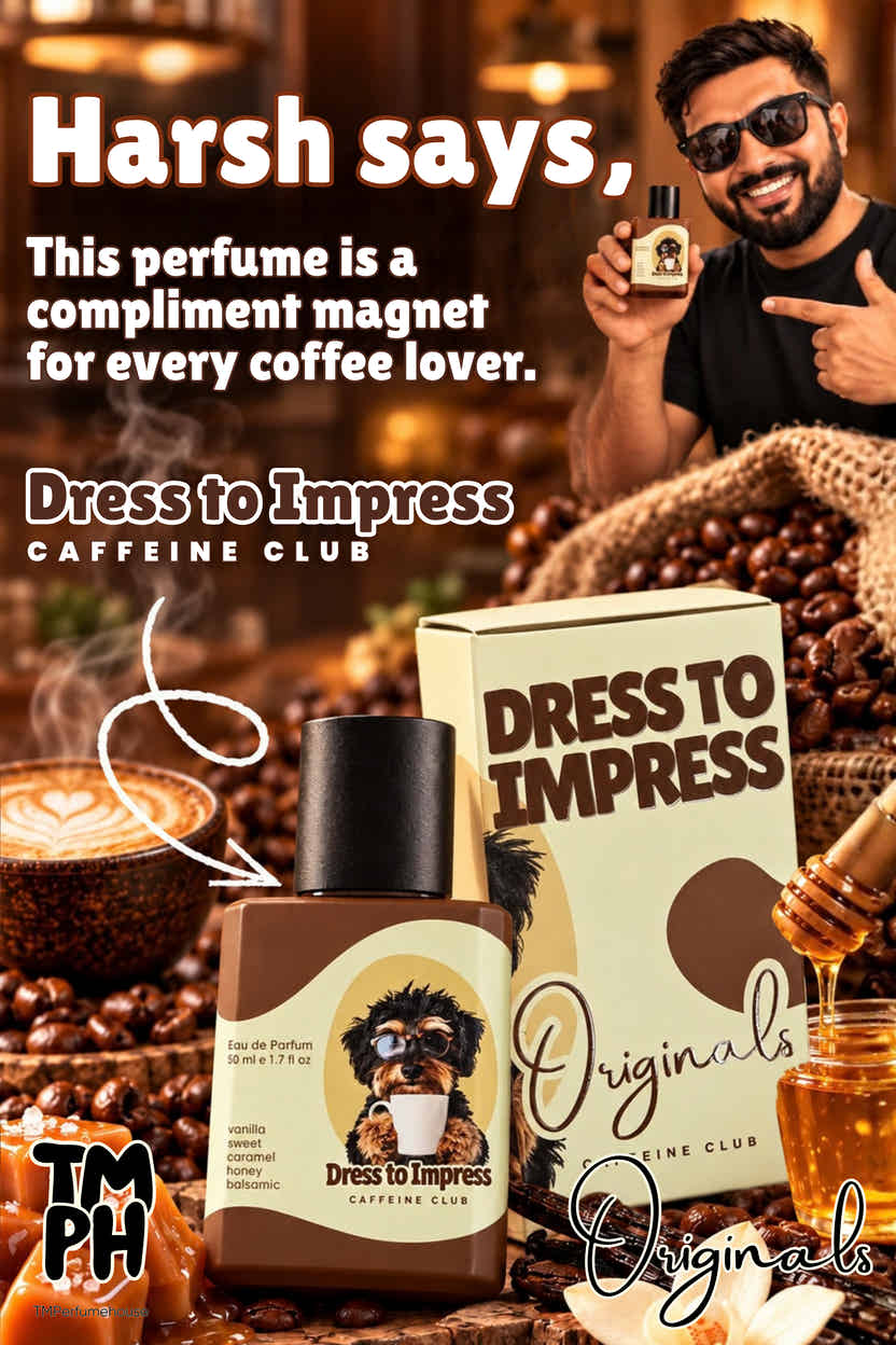 Dress to impress Caffeine Club Perfume | TM Originals