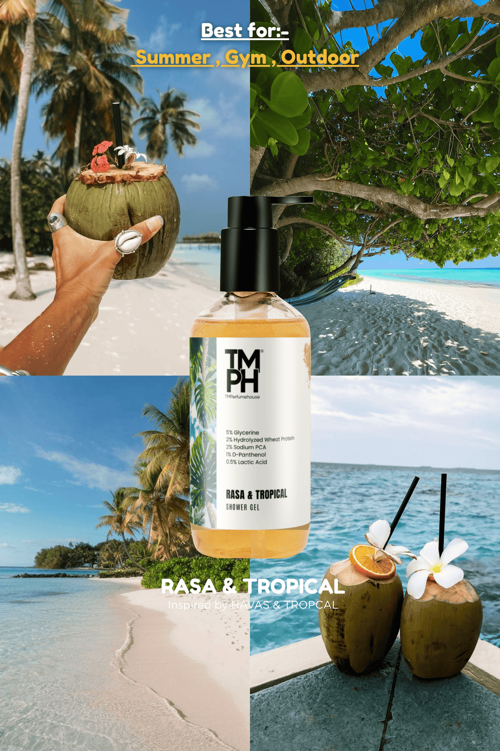 Rasa & Tropical | Shower gel