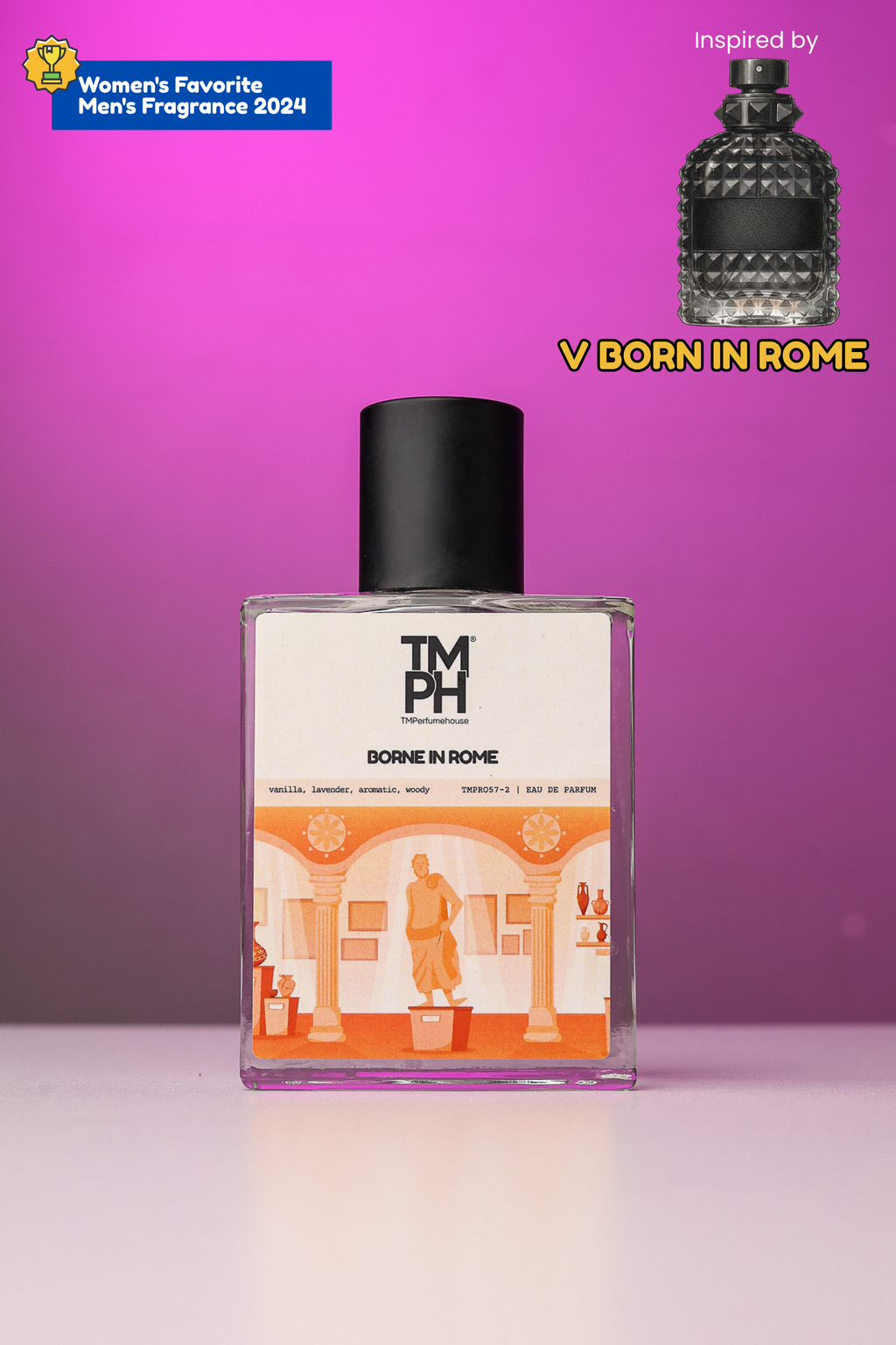 Borne In Rome inspired by velentino born in roma 100ml