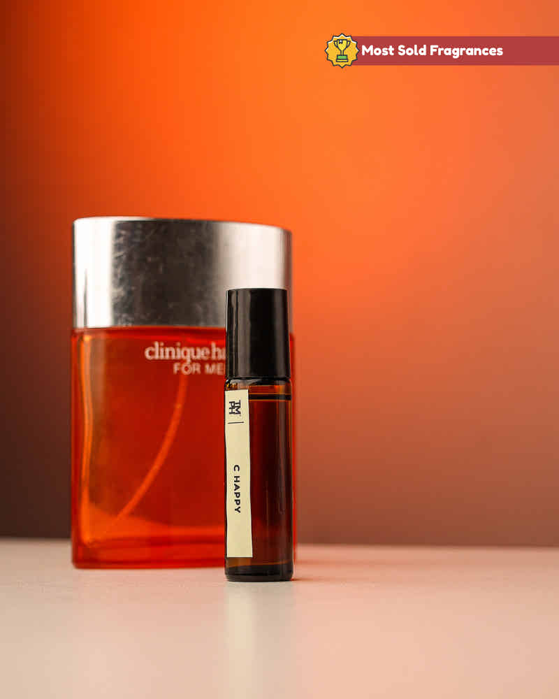 C Happy AT | Luxury Niche Attar – 10+ Hour Long Lasting Pure Oil - Inspired by Happy by Clnie*
