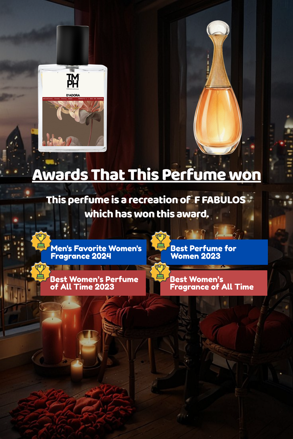 D’Adora awards that wins